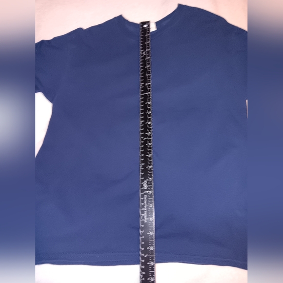 Hanes Women's Medium Blue Long Sleeve Sweatshirt Pre-owned - Picture 4 of 6